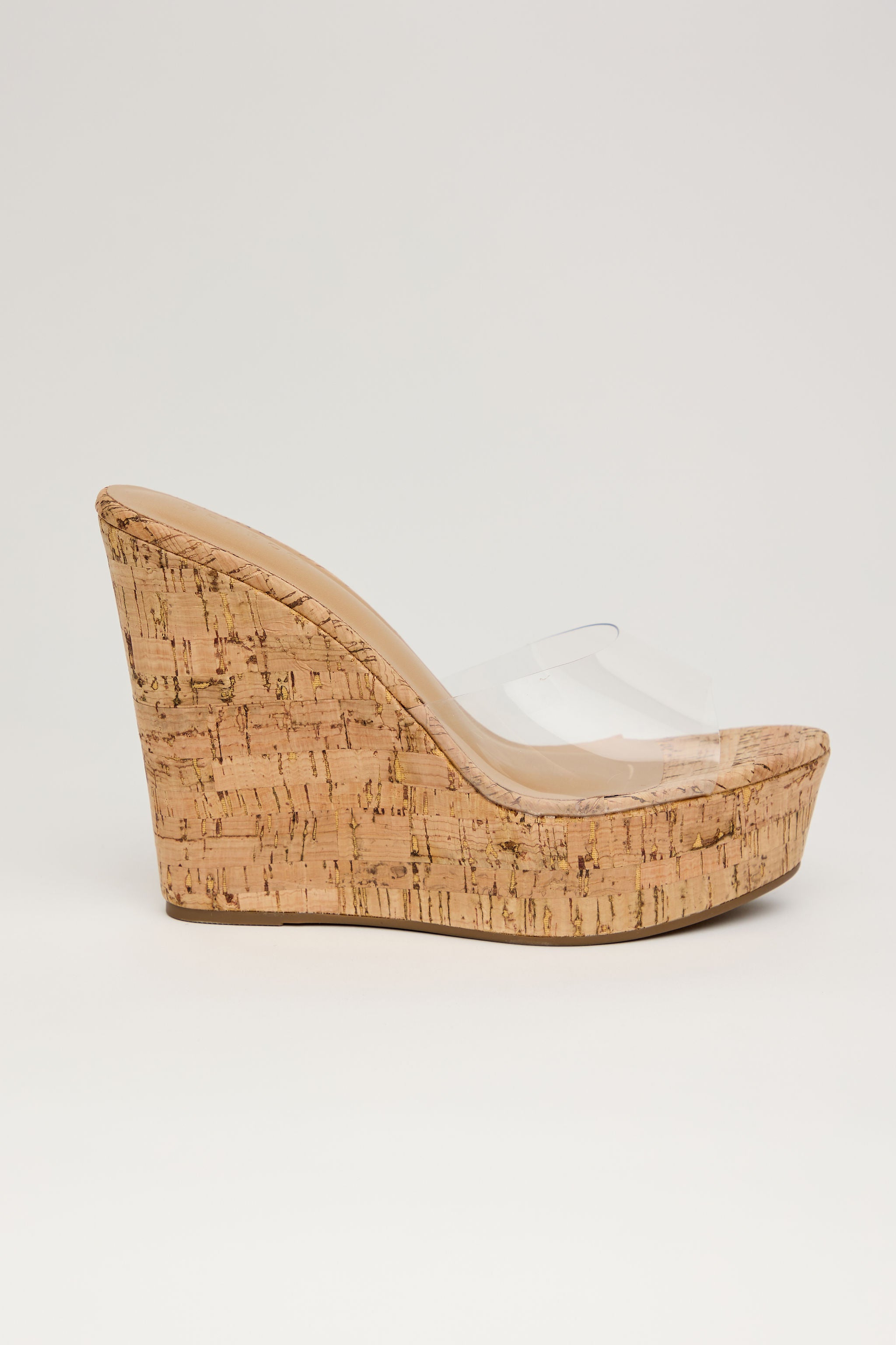 NATURAL LUXE – Mule Plataforma Cuña en Corcho