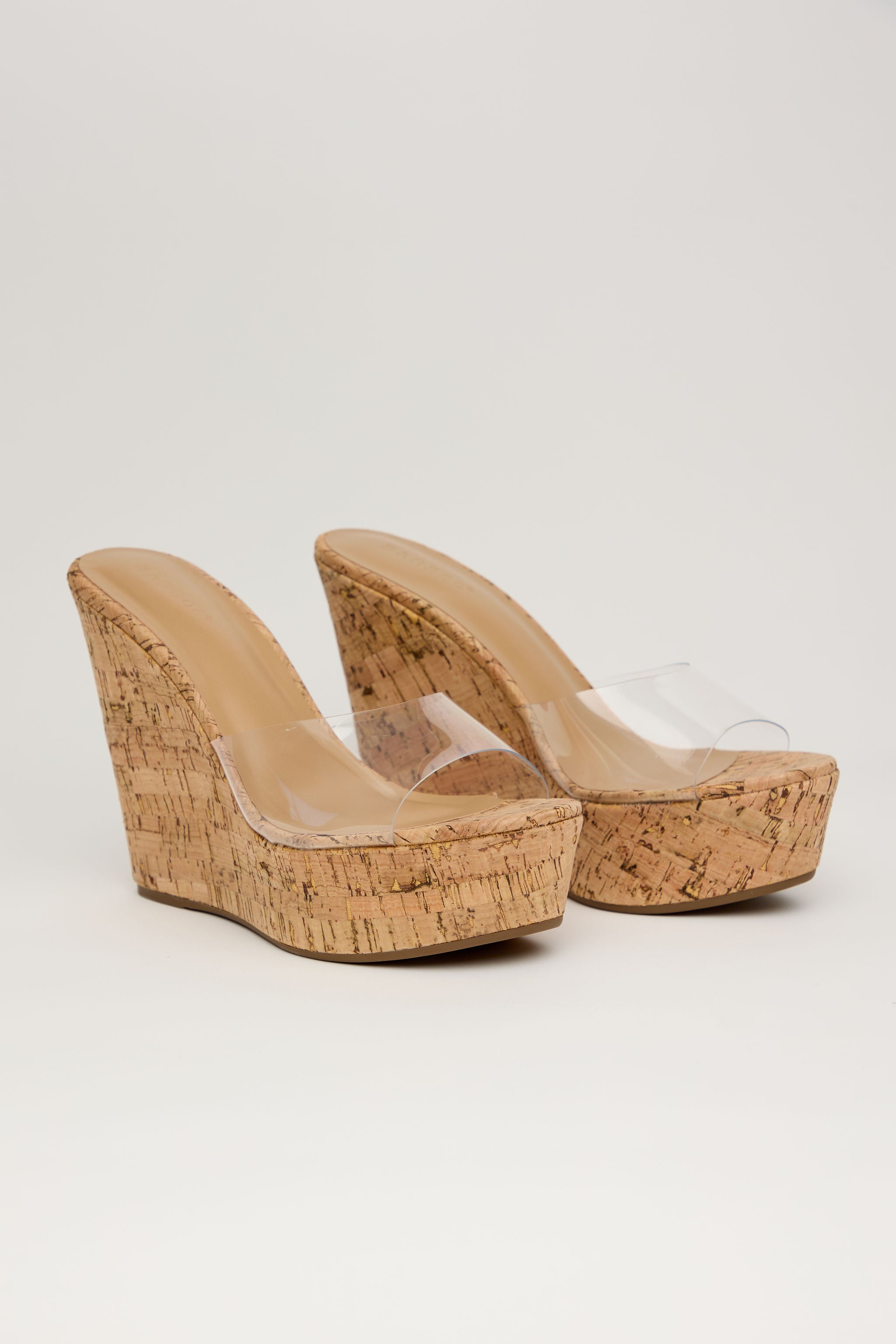 NATURAL LUXE – Mule Plataforma Cuña en Corcho