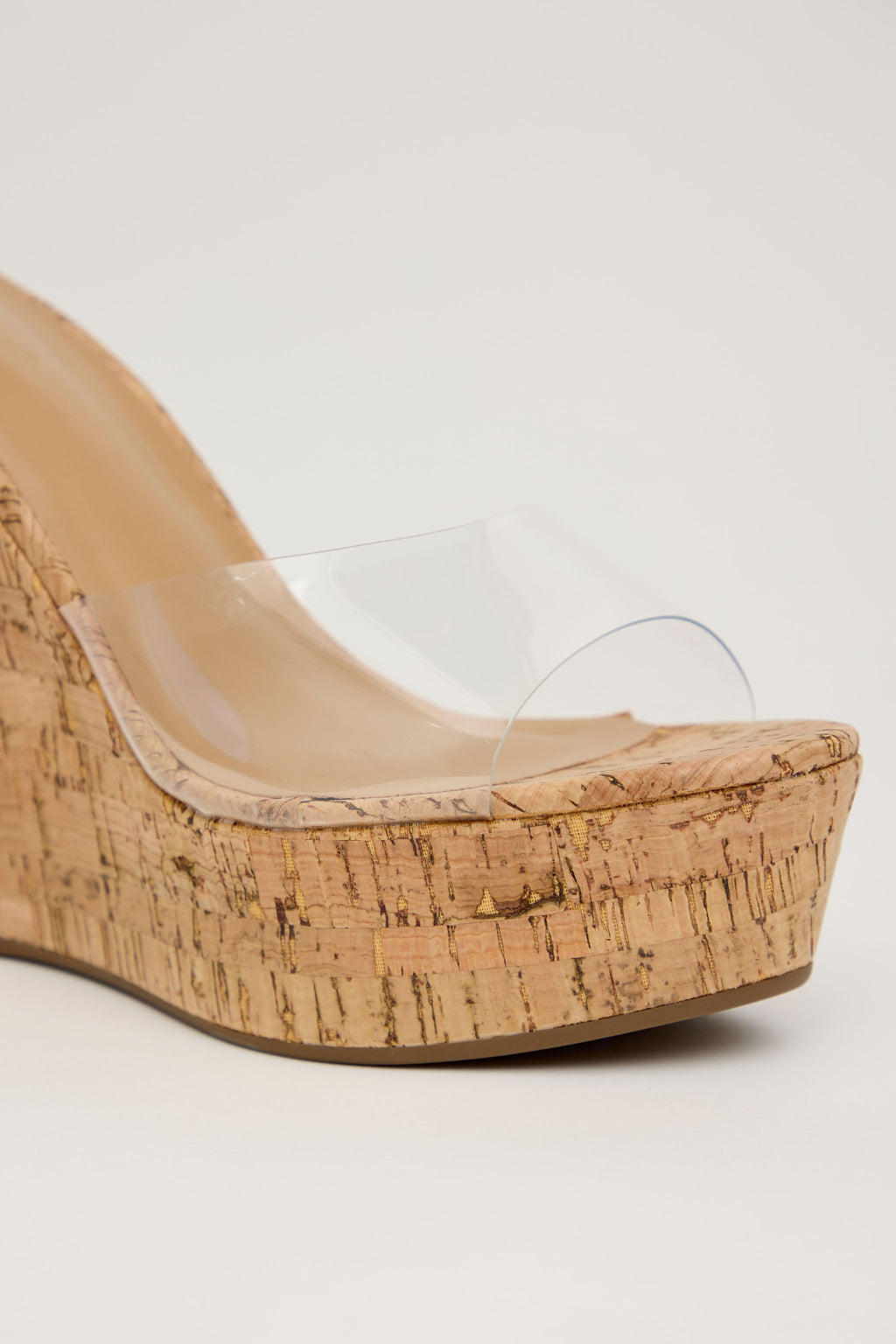 NATURAL LUXE – Mule Plataforma Cuña en Corcho
