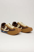 URBAN RETRO – Sneaker Casual en Tonos Tierra