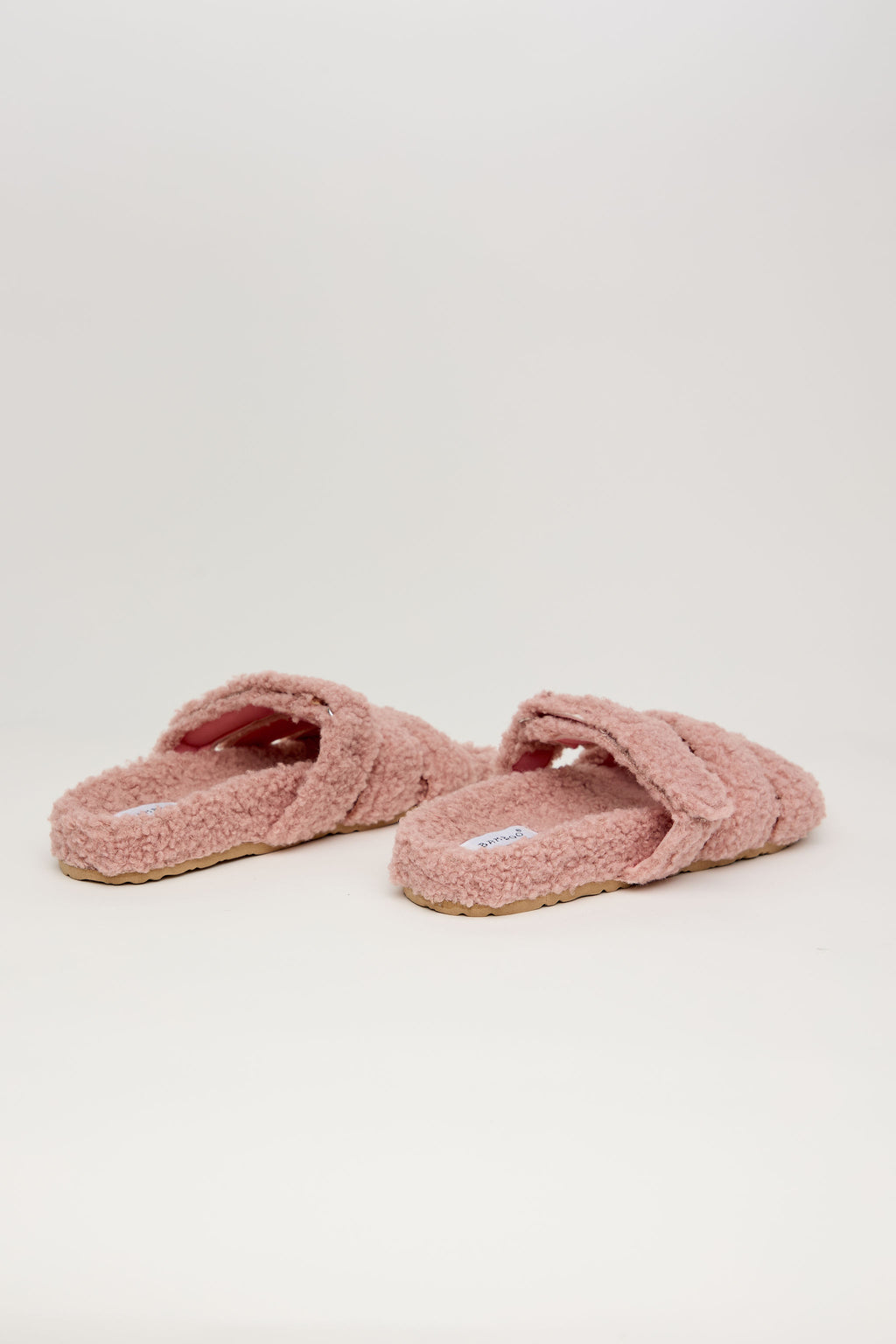SOFT BLUSH – Sandalia Peluche Rosa